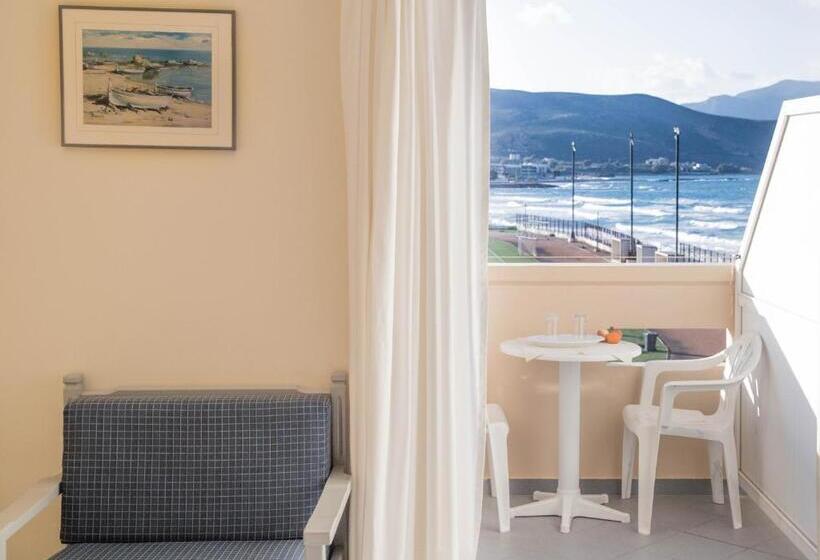 חדר סטנדרט צדדי נוף לים, Galini Beach