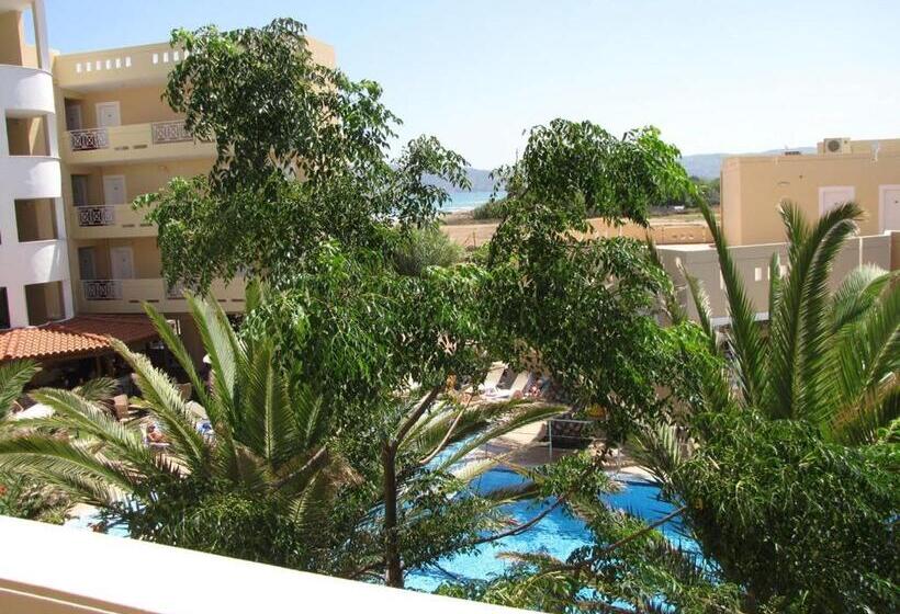 דירת שני חדרים עם מרפת, Galini Beach