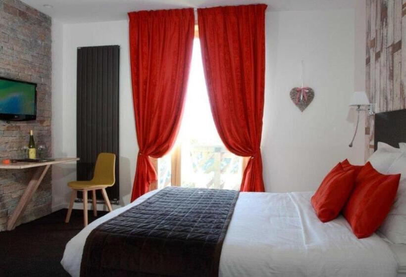 غرفة قياسية مزوَّدة بشُرفة, Hôtel Panorama