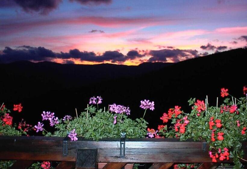 חדר סטנדרט עם מרפסת, Hôtel Panorama