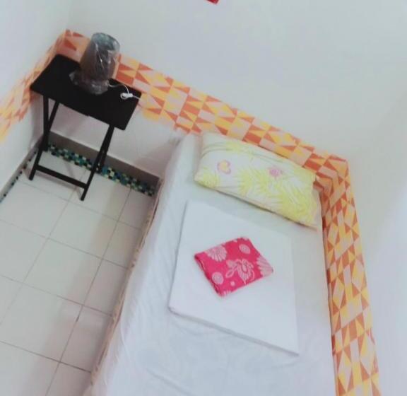 اتاق استاندارد یک تخته با سرویس بهداشتی مشترک, Bnt Inn