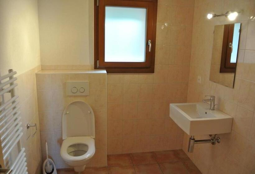 家庭房间共用浴室, La Tzoum Hostel