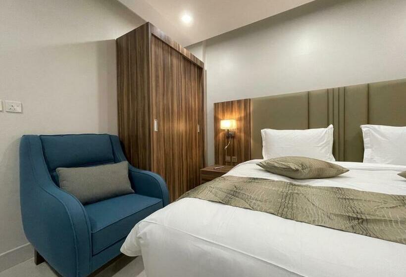 Номер Deluxe Кровать Кинг, روشن الماسي للشقق المخدومة