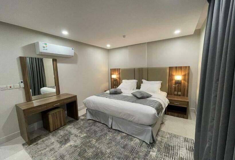 Номер Deluxe Кровать Кинг, روشن الماسي للشقق المخدومة