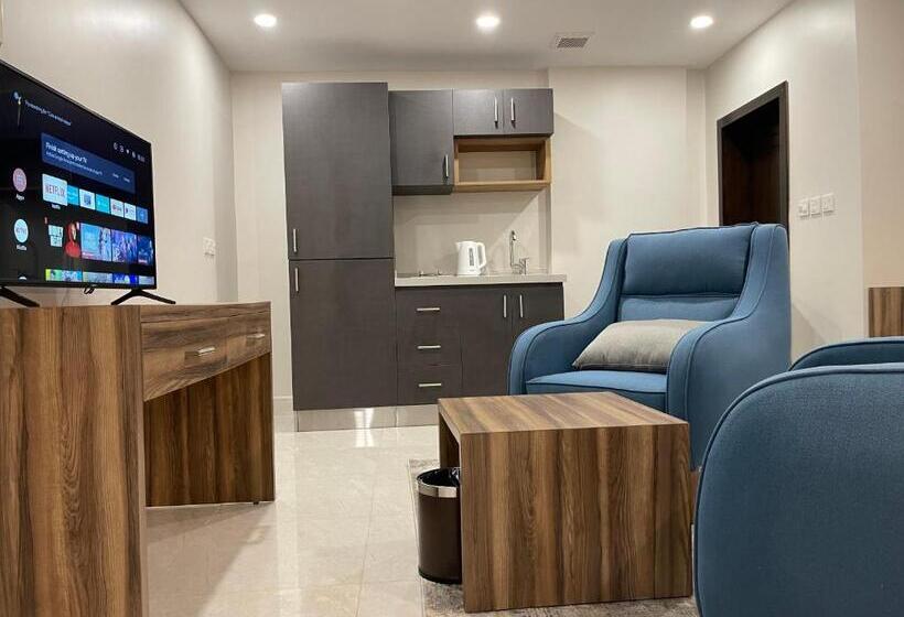 Номер Deluxe, روشن الماسي للشقق المخدومة