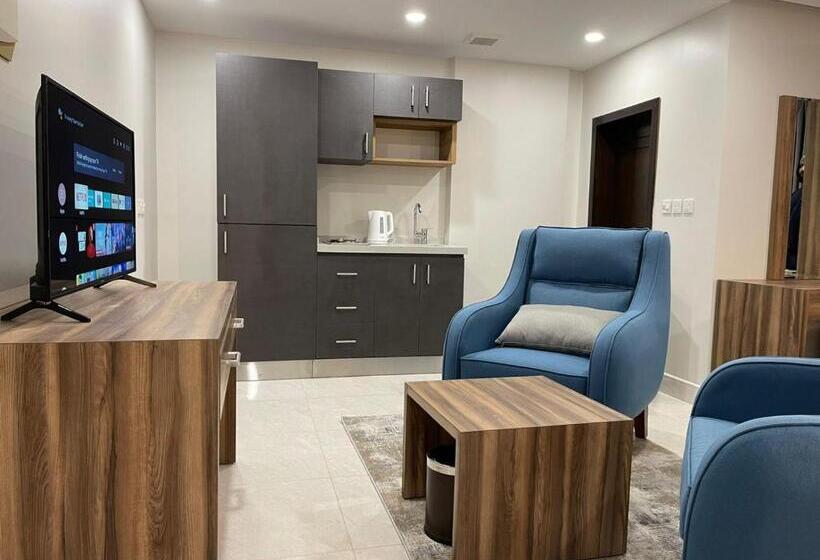 Студия Deluxe, روشن الماسي للشقق المخدومة