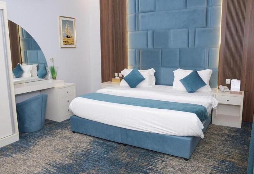 キングサイズベッドのデラックスルーム, Areen Airport