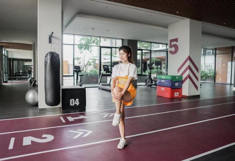 バルコニー付きスタンダードステューディオ, Emka Lodge Studio Room The Vertu Apartemen Ciputra World Surabaya