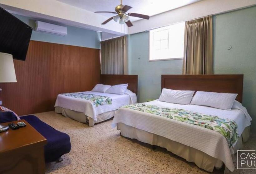 デラックスビラの１ベッドルーム, Casa Pucté Bacalar