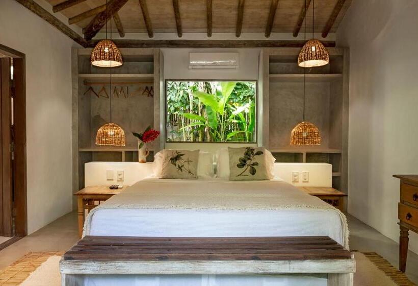 套房带泳池景, Casa Das águas Trancoso