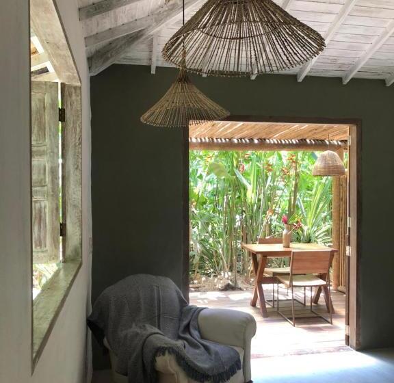 套房带园景, Casa Das águas Trancoso