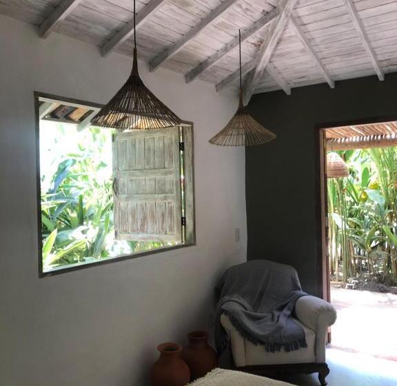 套房带园景, Casa Das águas Trancoso