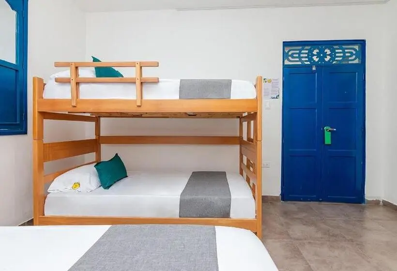 スタンダード4人部屋, Casa Flor Hostel & Drinks