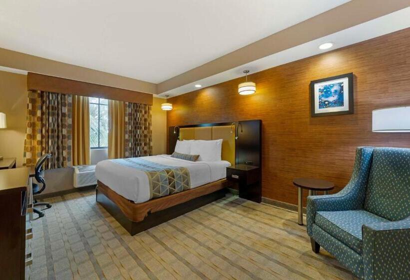 身障者適用キングサイズベッドルーム, Best Western Plus Miami Executive Airport Hotel And Suites