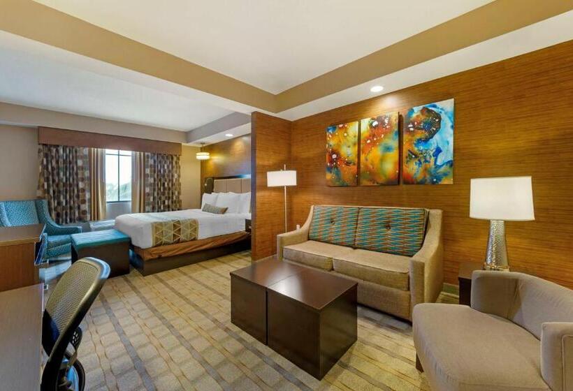 キングサイズベッドのスイートルーム, Best Western Plus Miami Executive Airport Hotel And Suites