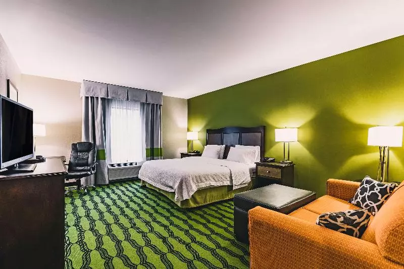 キングサイズベッドのスタンダードルーム, Hampton Inn Niagara Falls/blvd