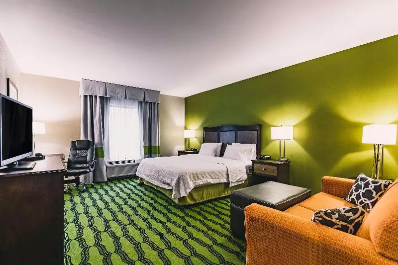 キングサイズベッドのスタンダードルーム, Hampton Inn Niagara Falls/blvd