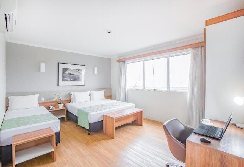 바다 전망 스위트, Iate Hotel Centro Florianópolis