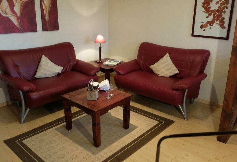 침실 2개 아파트, Ferienwohnung Gartenblick