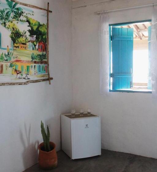 اتاق استاندارد سه تخته با بالکن, Pousada Kiarô Caraíva