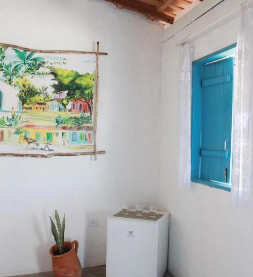 اتاق استاندارد سه تخته با بالکن, Pousada Kiarô Caraíva