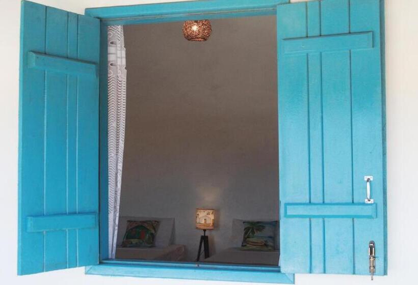 اتاق استاندارد سه تخته با بالکن, Pousada Kiarô Caraíva