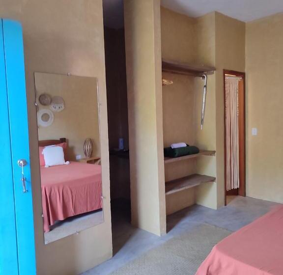 اتاق استاندارد با بالکن, Pousada Kiarô Caraíva