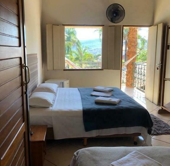 اتاق استاندارد با بالکن, Pousada Verdes Encantos