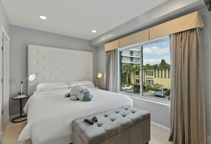 套房带园景, Isle Of Venice Residence And Marina