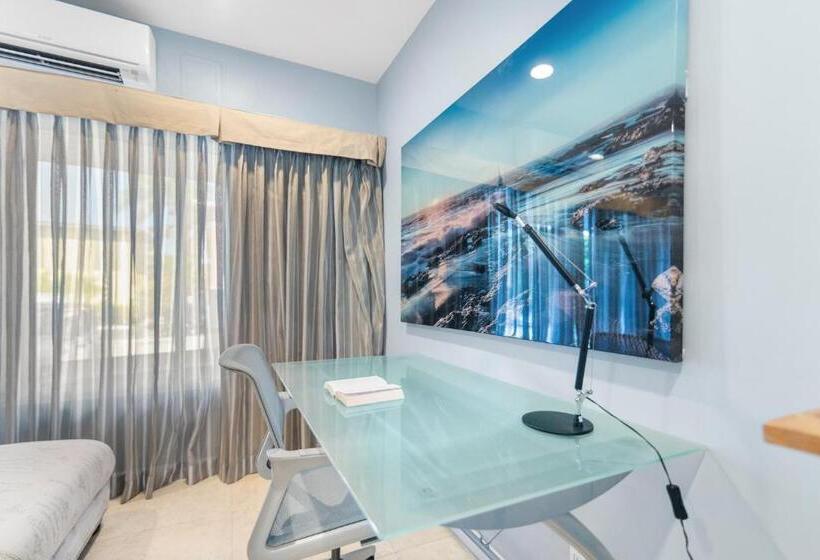 套房带园景, Isle Of Venice Residence And Marina