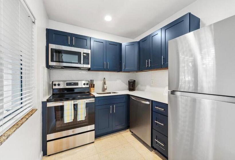 套房带园景, Isle Of Venice Residence And Marina