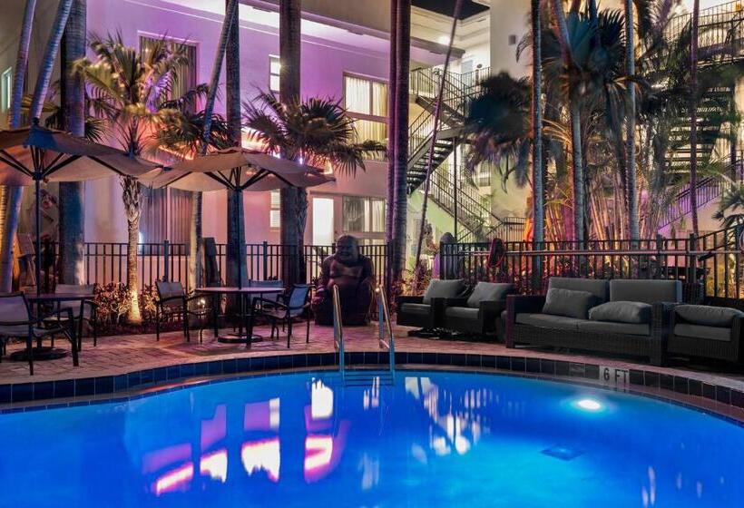 套房带园景, Isle Of Venice Residence And Marina