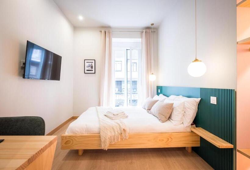 اتاق استاندارد با بالکن, Olblanc Plaza De España By Batuecas