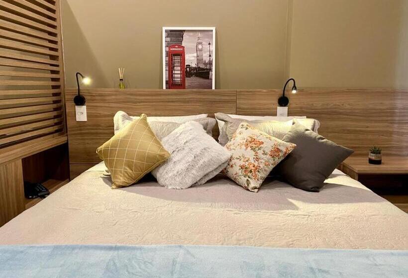 إستوديو قياسى سرير كينج, Happy Flat Itaipava   Granja Brasil