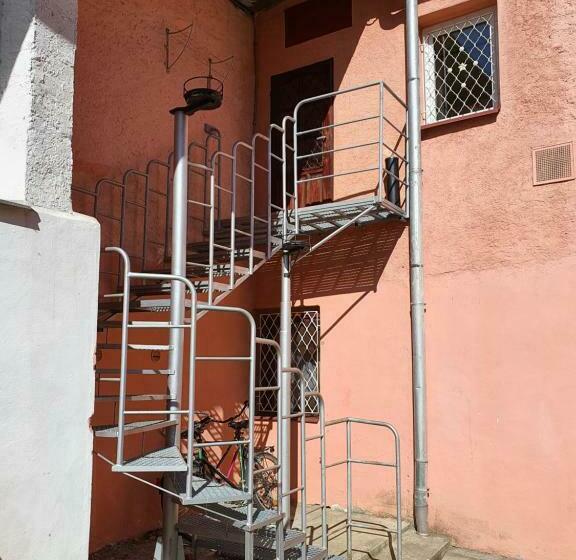 带1个卧室带花园景观的公寓, Apartmány černý Kohout