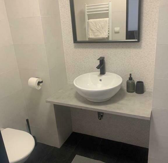 شقة غرفة واحدة مطلة على الحديقة, Apartmány černý Kohout