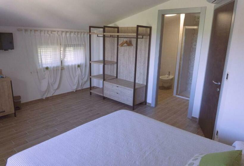 اتاق استاندارد با چشم‌انداز باغ, B&b Tra Gli Ulivi