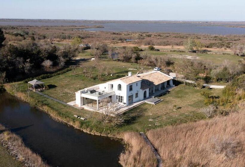 اتاق استاندارد با تخت بزرگ, Mas Du Couvin, Maison D Hôtes En Camargue