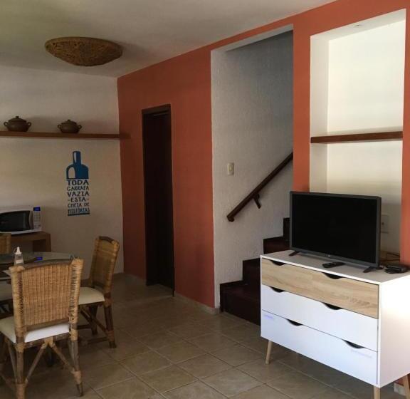 Апартаменты 2 Спальни, Cond Residencial Resort Pipa Chalés Triplex Centro De Pipa