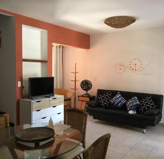 Апартаменты 2 Спальни, Cond Residencial Resort Pipa Chalés Triplex Centro De Pipa