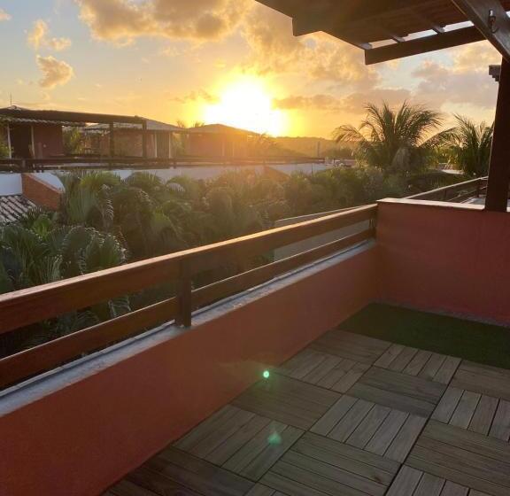 Апартаменты 2 Спальни, Cond Residencial Resort Pipa Chalés Triplex Centro De Pipa