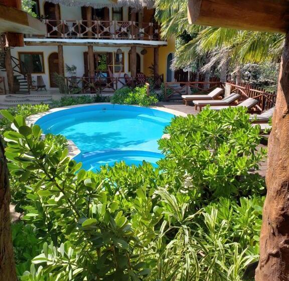 주니어 스위트 풀장 전망, Casa Hridaya Hotel Boutique