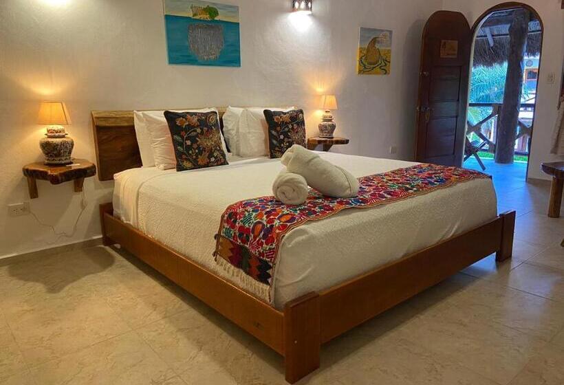 주니어 스위트 풀장 전망, Casa Hridaya Hotel Boutique