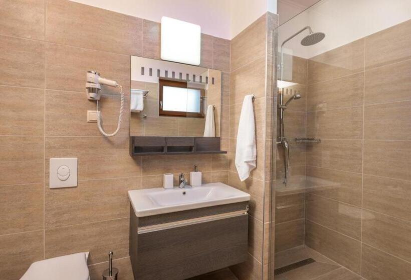 バルコニー付き１ベッドルームアパートメント, Hídfő Apartman Nyugalom Szigetei
