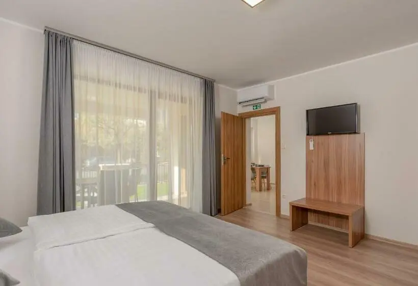 Huoneisto 2 Makuuhuonetta, Hídfő Apartman Nyugalom Szigetei