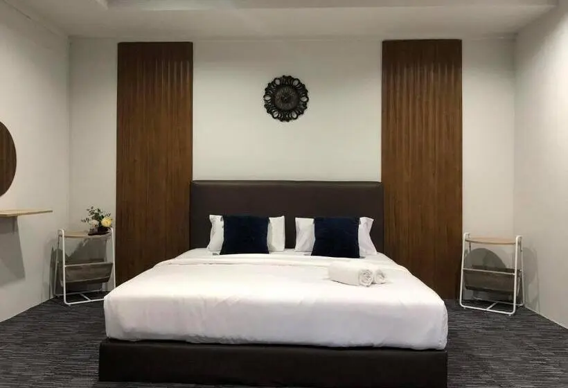 キングサイズベッドのスタンダードルーム, My Home Resort   ขนอม นครศรีธรรมราช