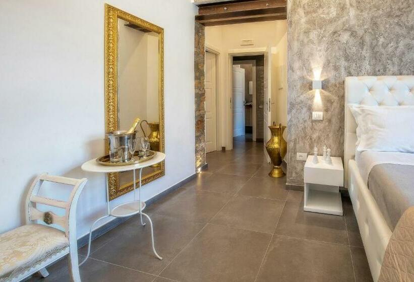 חדר דחוקס עם מיטת קינג, Materia Relais