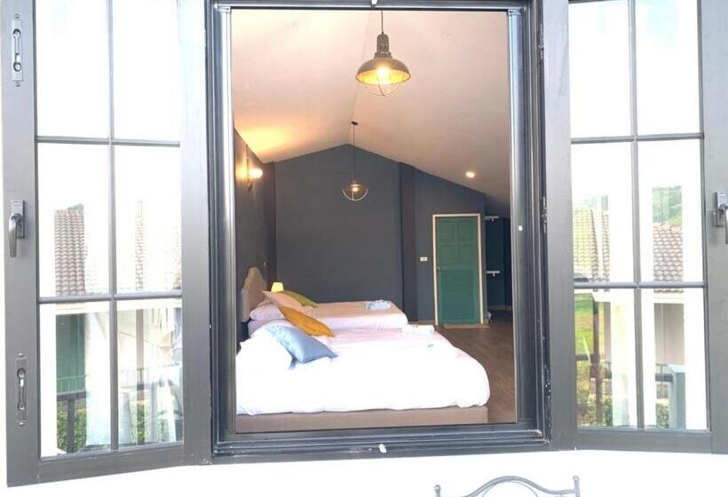 4인용 수피리어 룸, บ้านที่รัก เขาค้อ Baan Te Rak