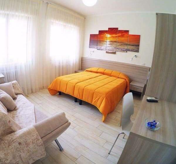 חדר סטנדרט לשלושה עם נוף לגינה, Villa Merina