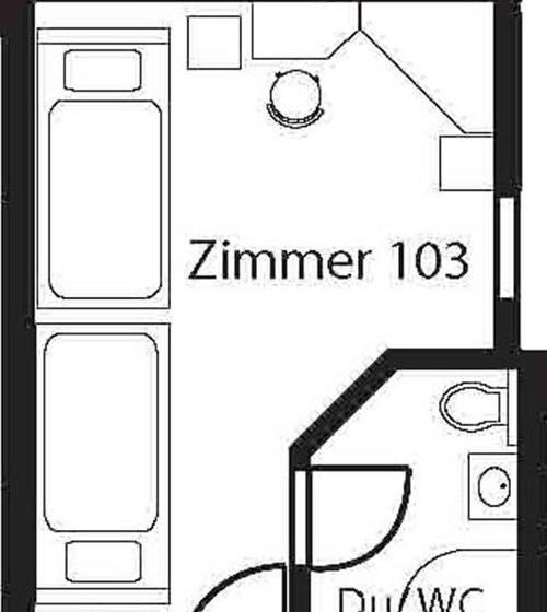 标准间, Bahnhof Balingen